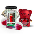 Rose Cash Surprise Bear + Jumbo Cash Bath Bomb 2 Pack – Sexy Little Thing