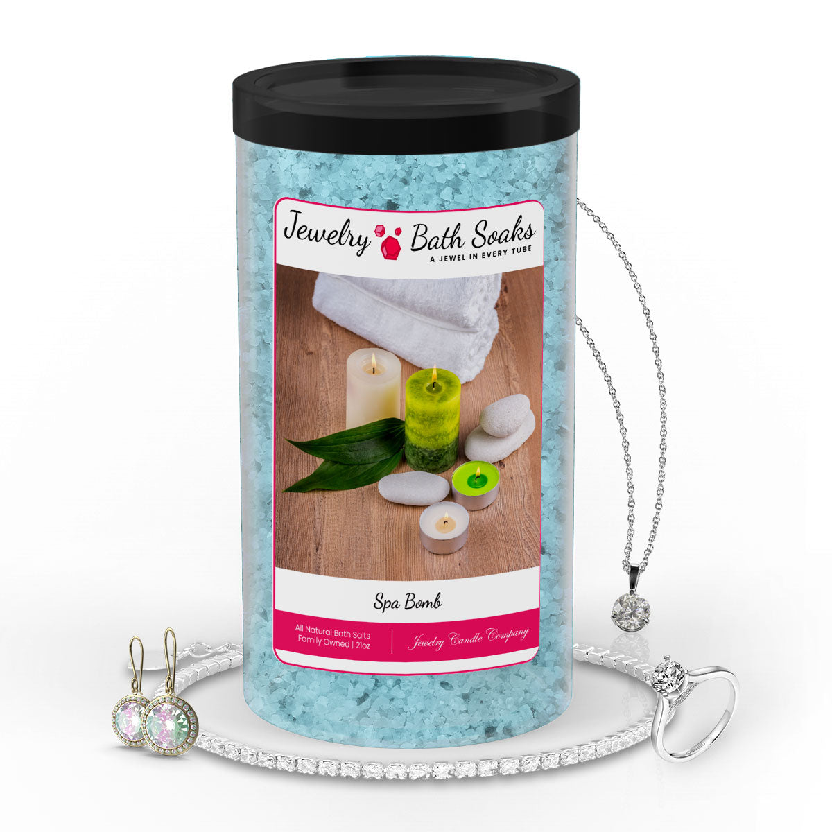 Spa Bomb Jewelry Bath Salts