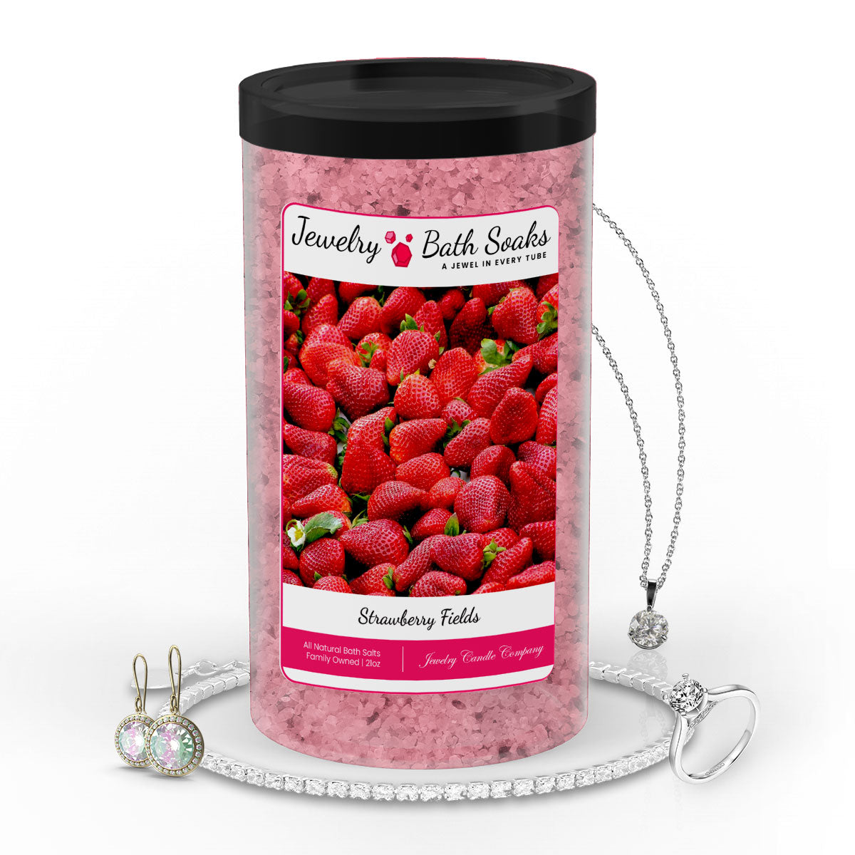Strawberry Fields Jewelry Bath Salts