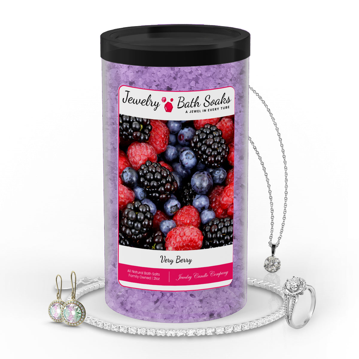Very Berry Jewelry Bath Salts