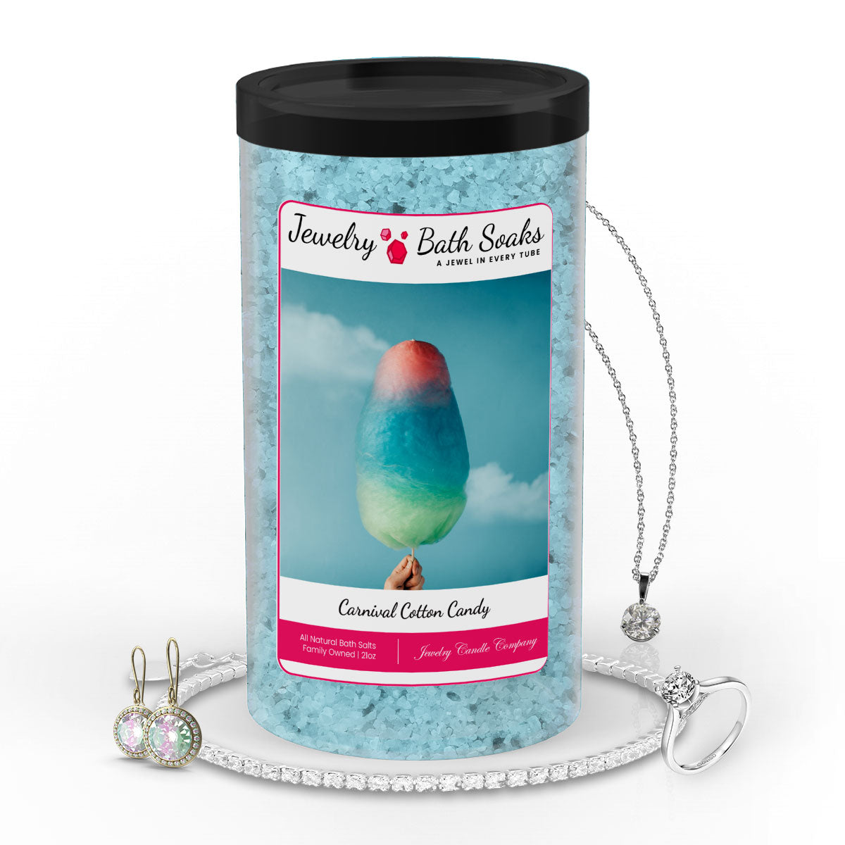 Carnival Cotton Candy Jewelry Bath Salts