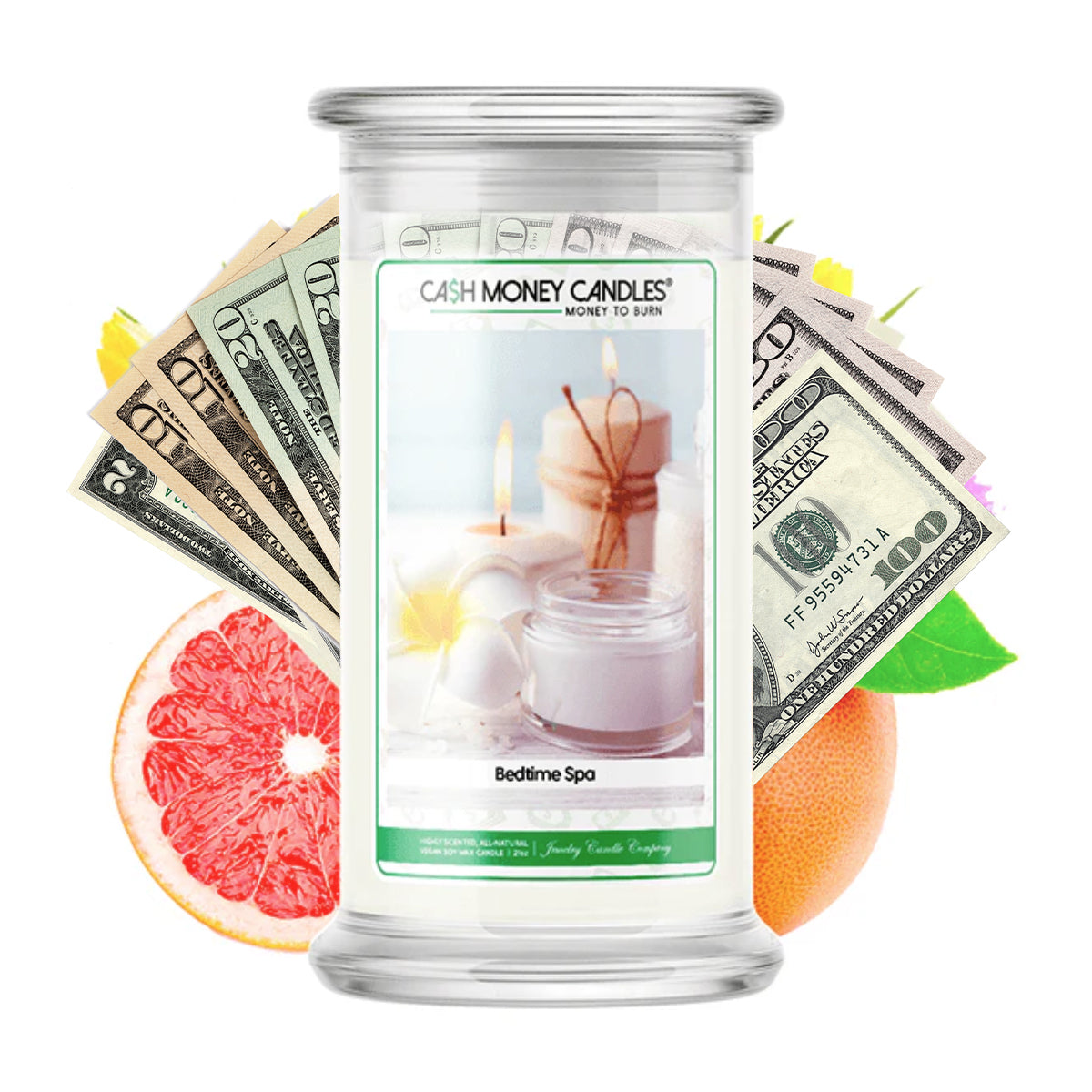 Bedtime Spa Cash Candle