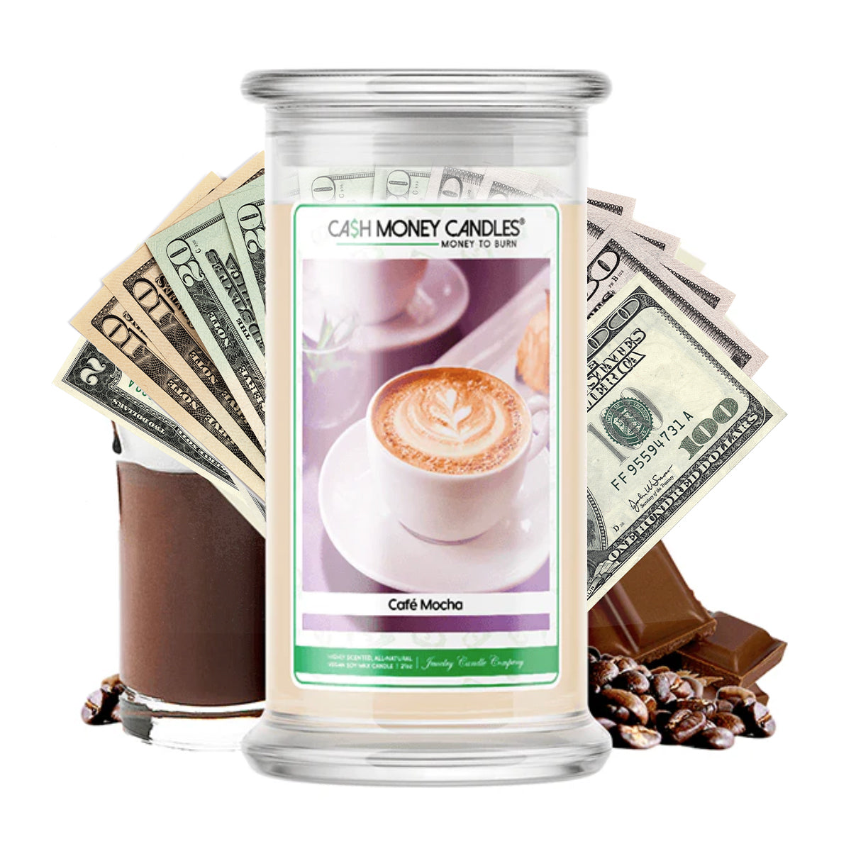 Café Mocha Cash Candle