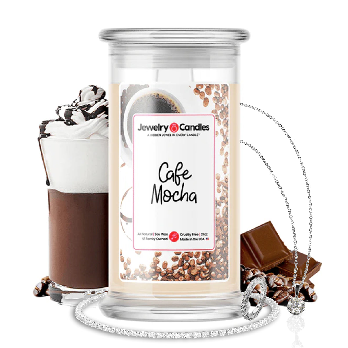 Cafe Latte Jewelry Candle