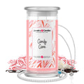 Candy Cane Jewelry Candle
