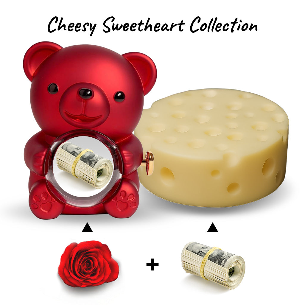 Cheesy Sweetheart Collection – 4-in-1 Cash Surprise Gift Bundle