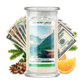 Cozy Cabin in the Woods Cash Candle