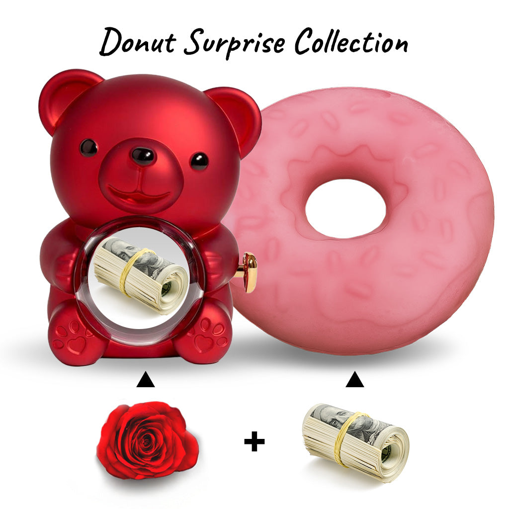 Donut Surprise Collection – 4-in-1 Cash Surprise Gift Bundle