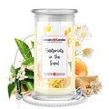 Footprints In The Sand Jewelry Candle