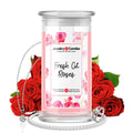 Fresh Cut Roses Jewelry Candle