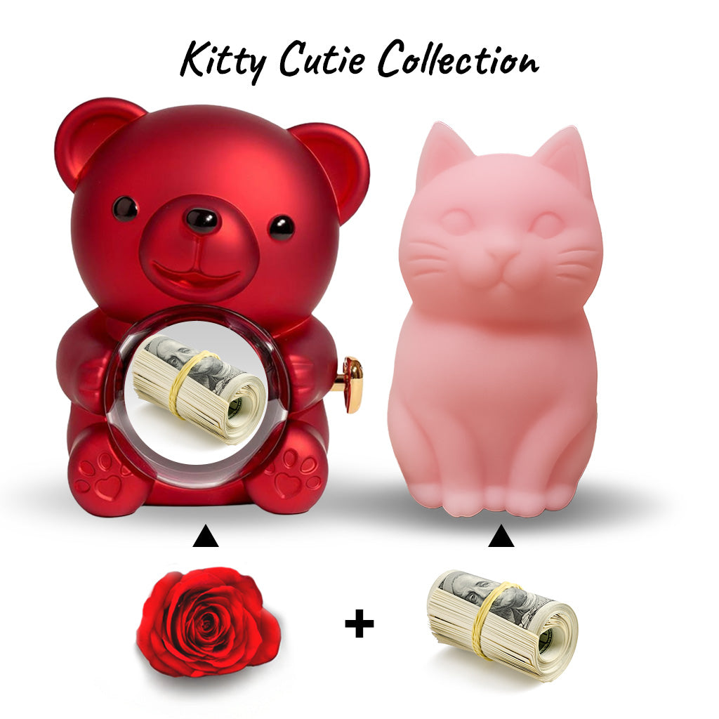 Kittie Cutie Collection – 4-in-1 Cash Surprise Gift Bundle