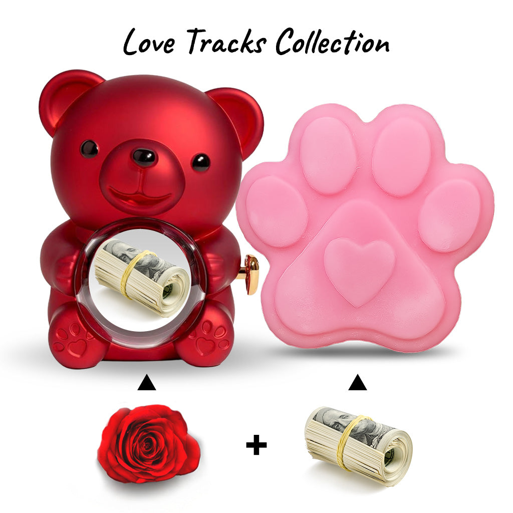 Love Tracks Collection – 4-in-1 Cash Surprise Gift Bundle