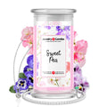 Sweet Pea Jewelry Candle