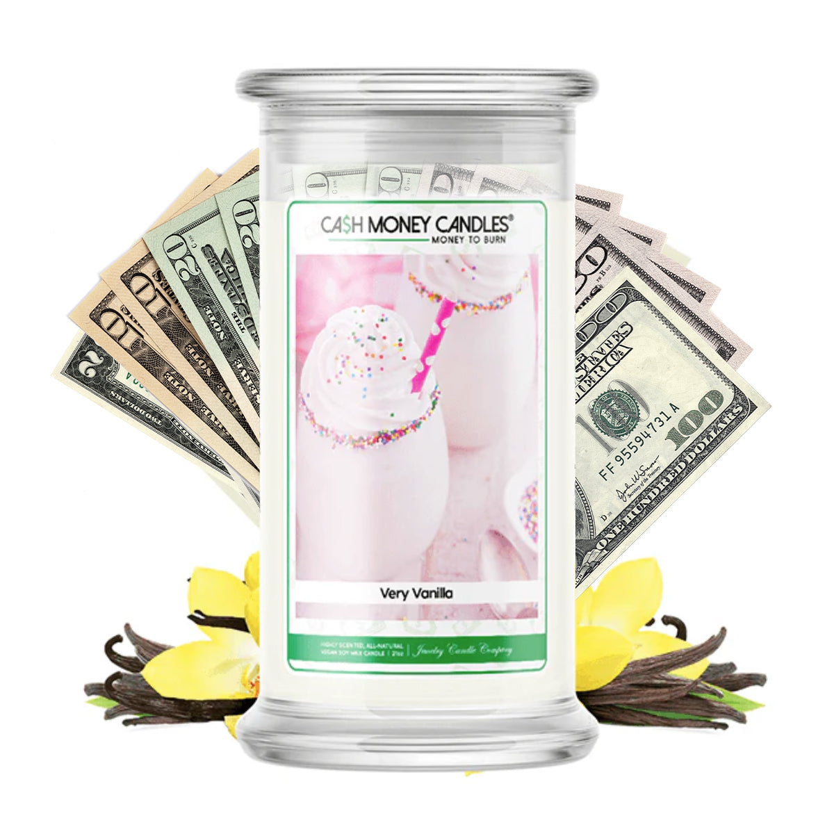 Very Vanilla Cash Candle