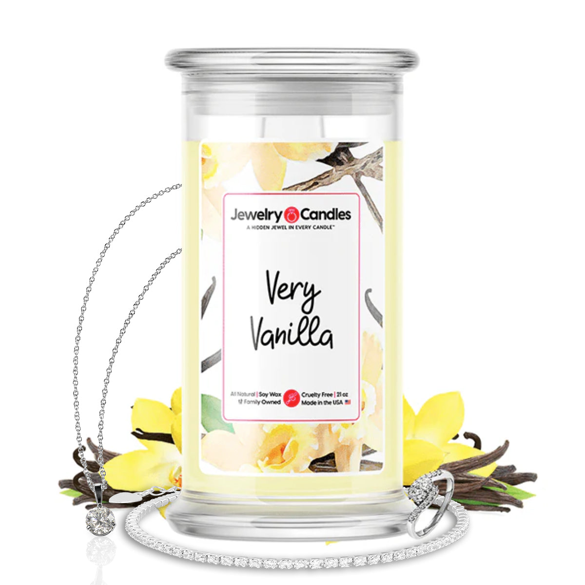 Very Vanilla Jewelry Candle