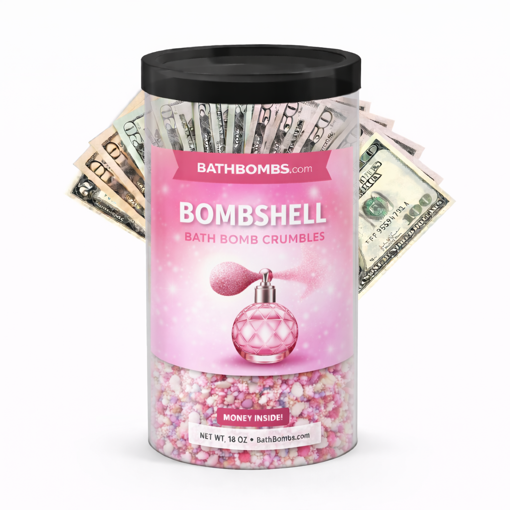 Bombshell Cash Bath Bomb Crumbles
