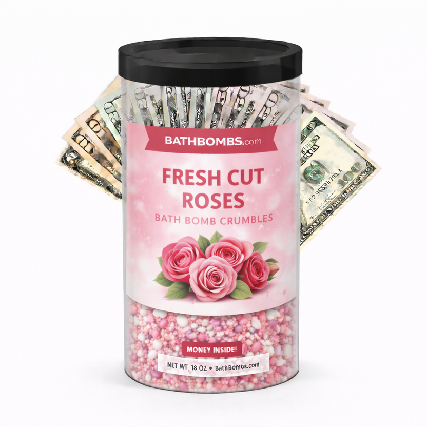 Fresh Cut Roses Cash Bath Bomb Crumbles – bathbombs