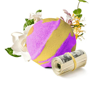 Honeysuckle Gardenia Cash Bath Bomb