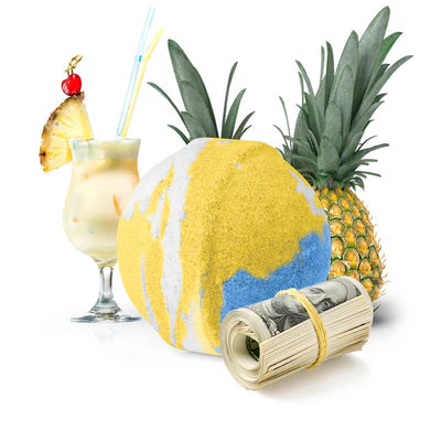 If You Like Pina Colada Cash Bath Bomb