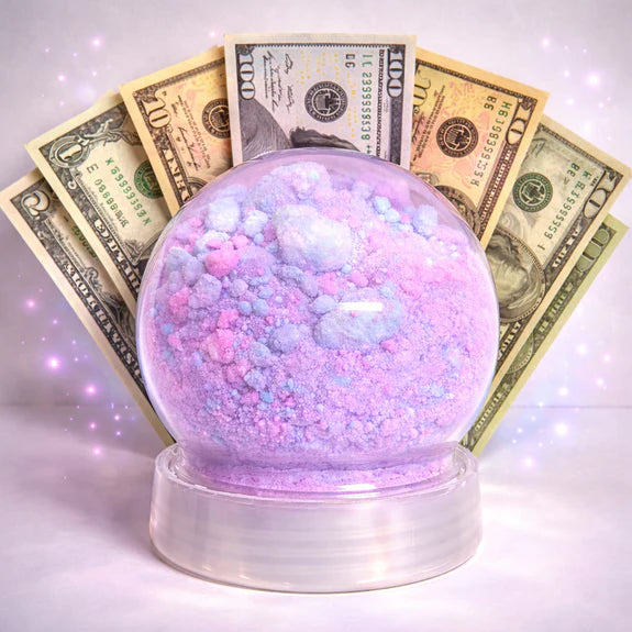 Birthday Cake Snow Globe Cash Bath Bomb