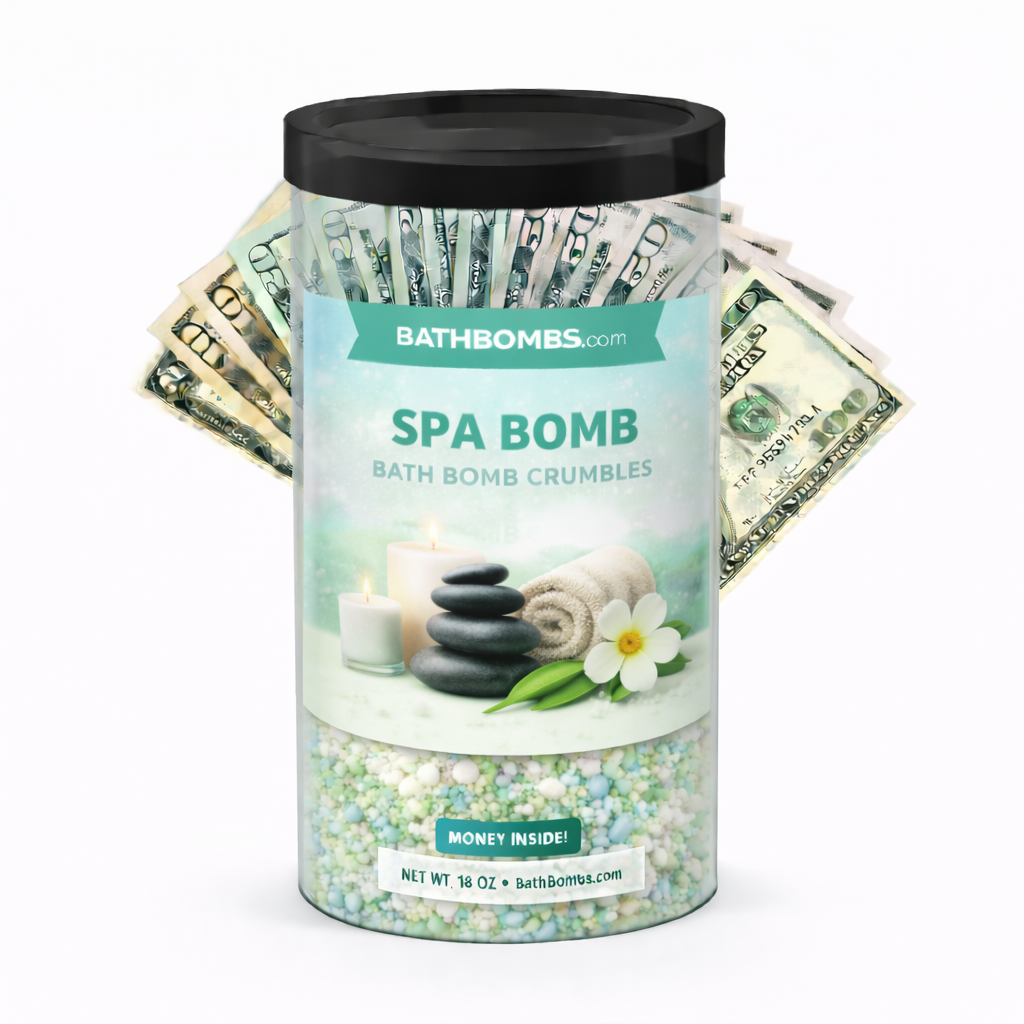 Spa Bomb Cash Bath Bomb Crumbles