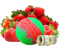 Strawberry Fields Cash Bath Bomb